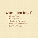 Steaks + More Box